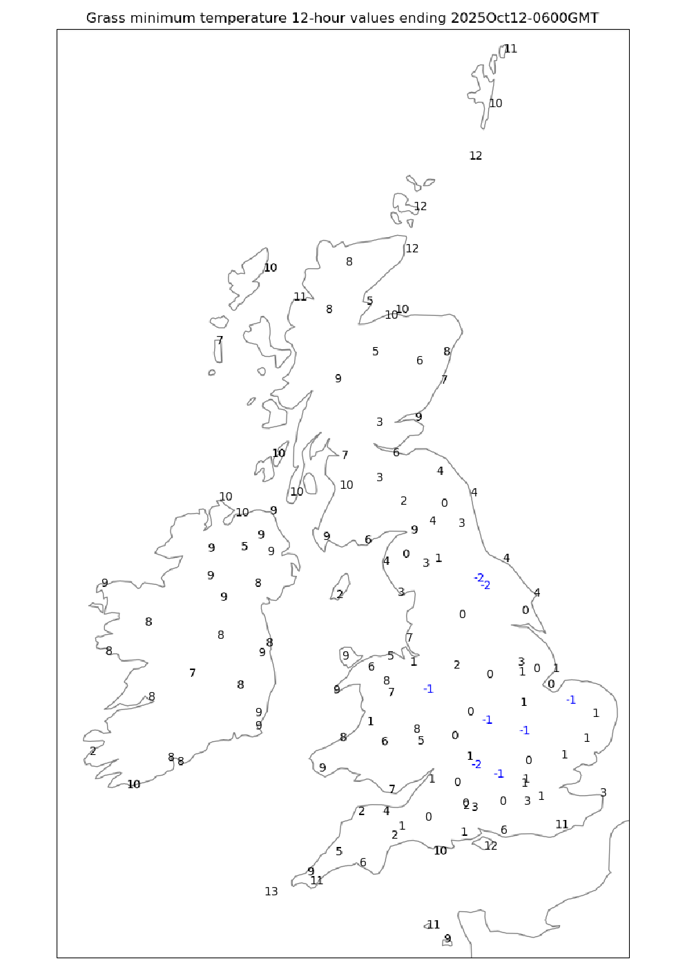 First ground and air frost watch 2025-26 season - Page 4 - Winter